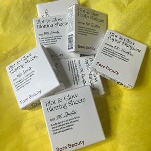 🎊THREE ITEM BUNDLE-->Rare Beauty Blot and Glow Papers